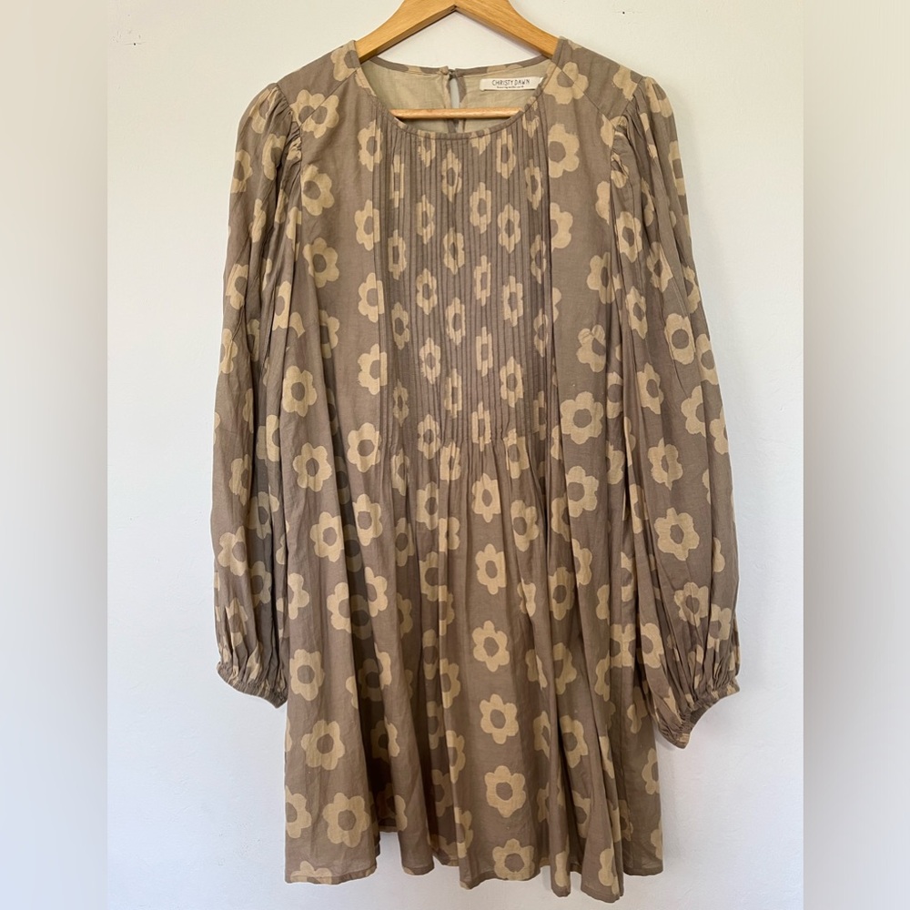 Christy Dawn hand blocked dress